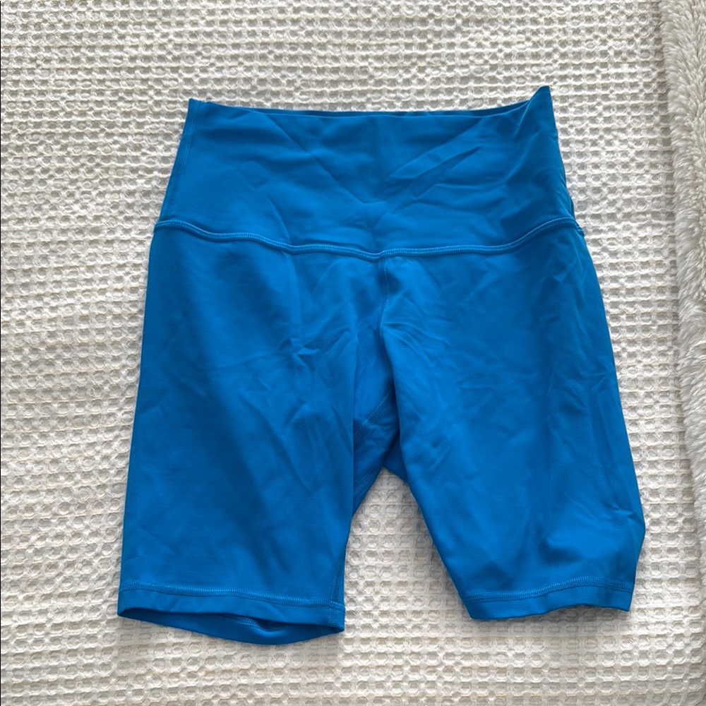 lululemon athletica Blue Bike Shorts